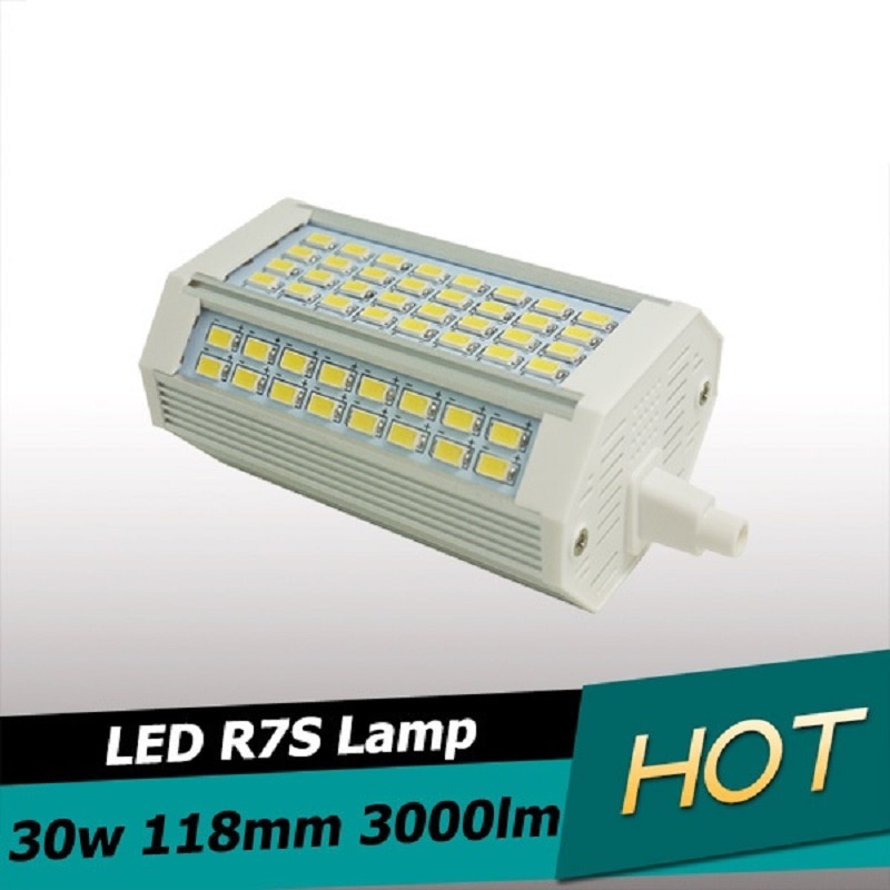     LED R7S , 30W, 118mm, J118 Ʃ ..